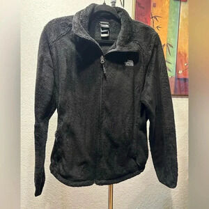 The north face zip up fleece jacket women’s size L
